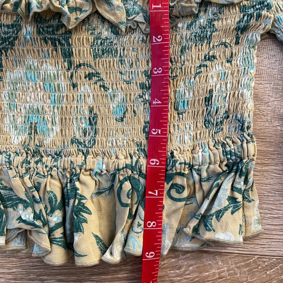 NWT Spell Aurora Peasant Top M - Picture 9 of 10